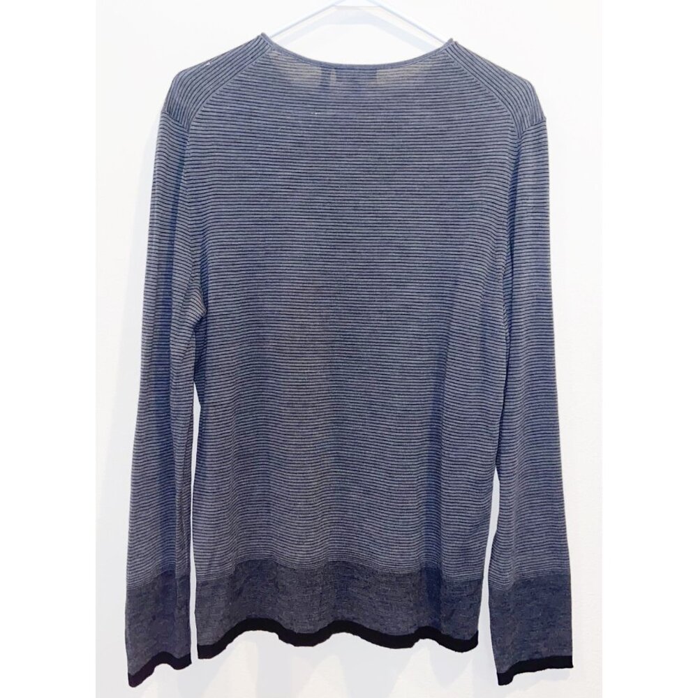 Theory Lightweight Merino Wool Men's Sweater Size Large - Picture 2 of 7